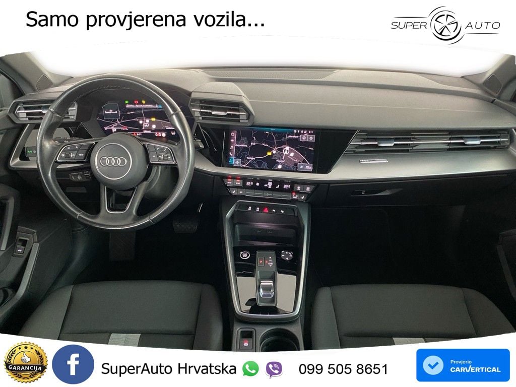 Audi A3 Limuzina 35 TFSI (150 KS) S tronic advanced LED+GR SJED+ACC