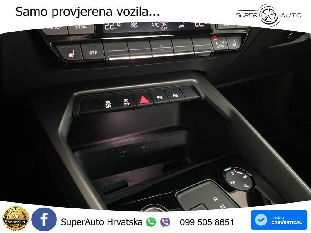 Audi A3 Limuzina 35 TFSI (150 KS) S tronic advanced LED+GR SJED+ACC