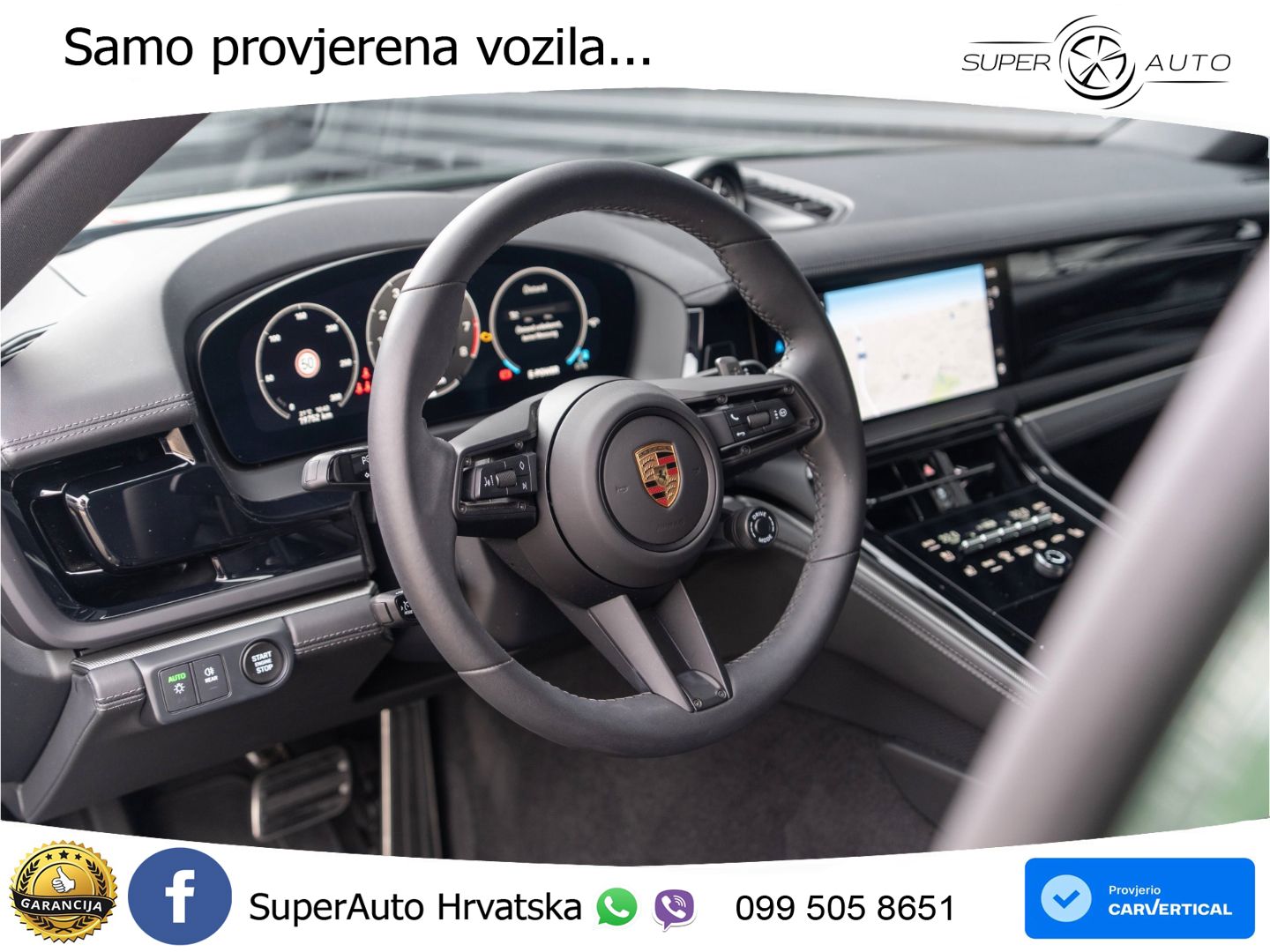 Porsche Panamera 4S 2.9 V6 (544 KS) E-Hybrid PDK ACC+HEAD+4xGR SJED+360+PANO