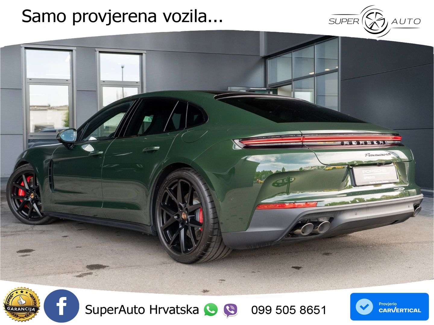 Porsche Panamera 4S 2.9 V6 (544 KS) E-Hybrid PDK ACC+HEAD+4xGR SJED+360+PANO