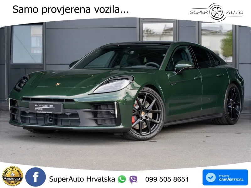 Porsche Panamera 4S 2.9 V6 (544 KS) E-Hybrid PDK ACC+HEAD+4xGR SJED+360+PANO