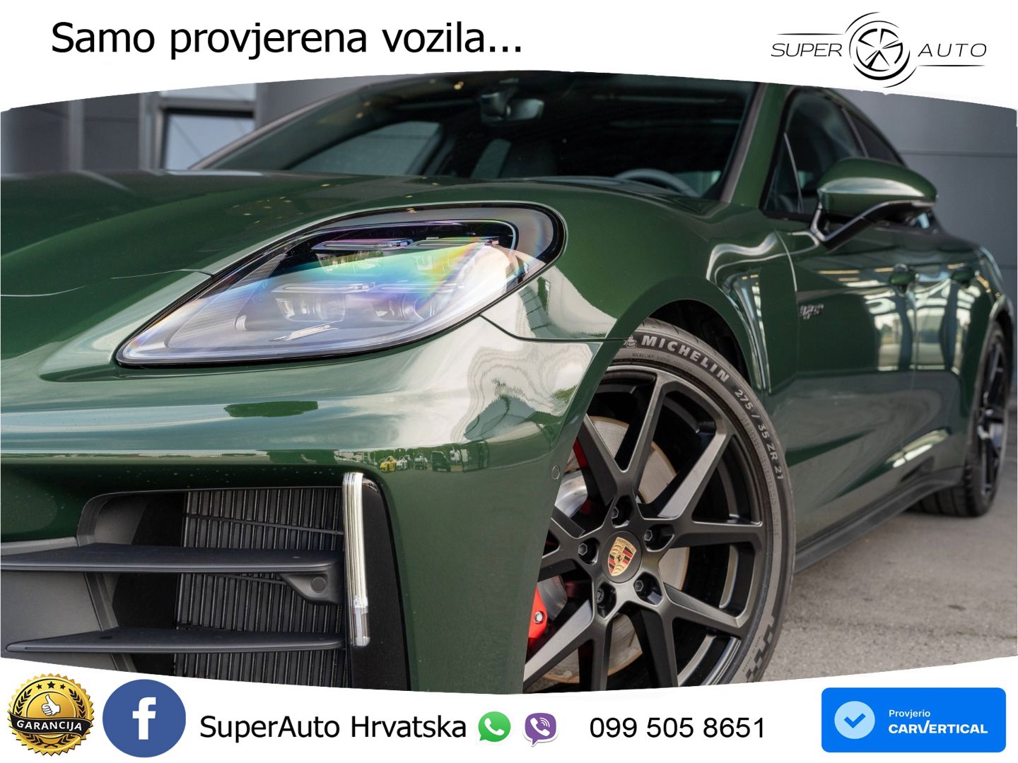 Porsche Panamera 4S 2.9 V6 (544 KS) E-Hybrid PDK ACC+HEAD+4xGR SJED+360+PANO