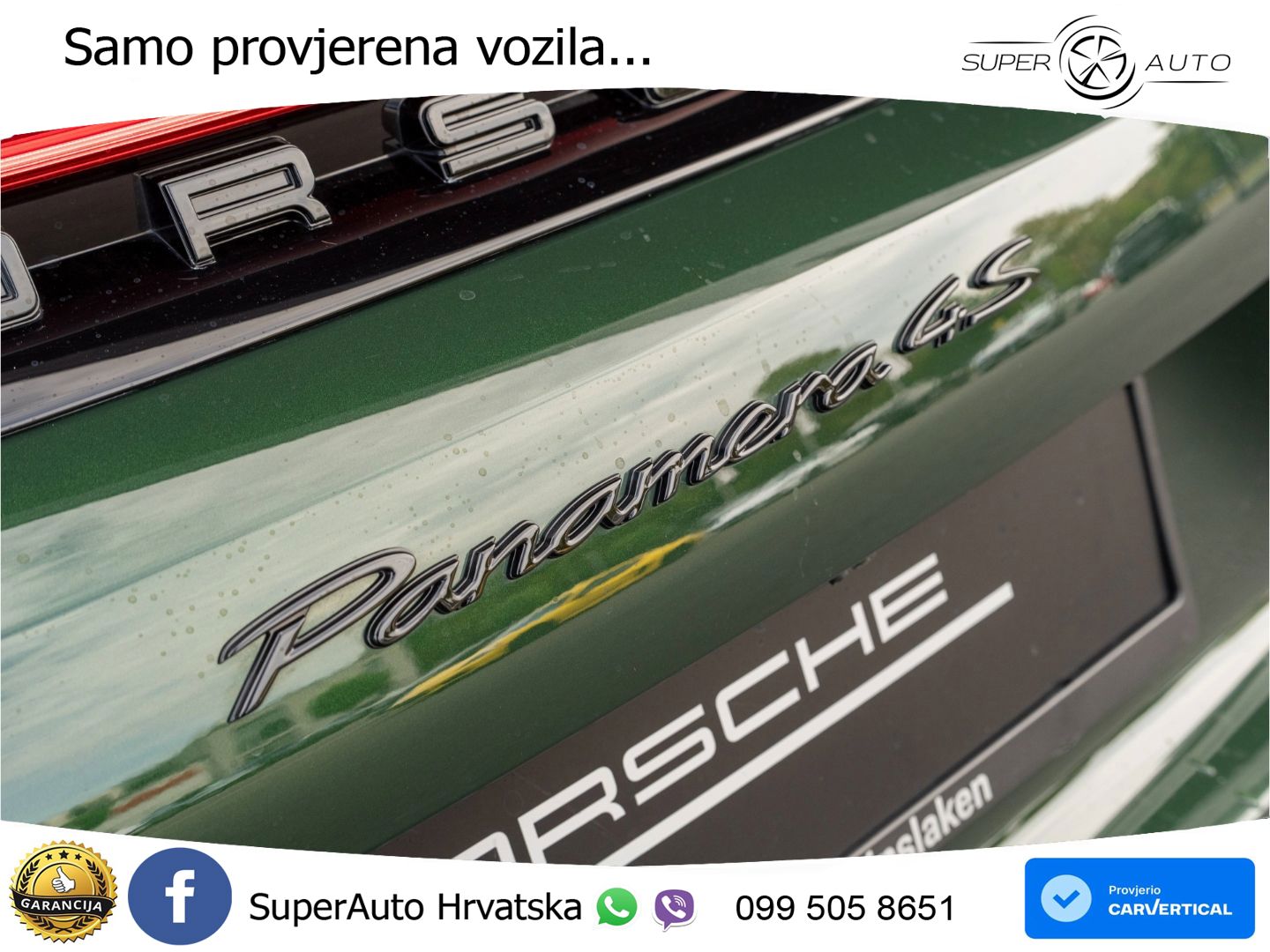 Porsche Panamera 4S 2.9 V6 (544 KS) E-Hybrid PDK ACC+HEAD+4xGR SJED+360+PANO