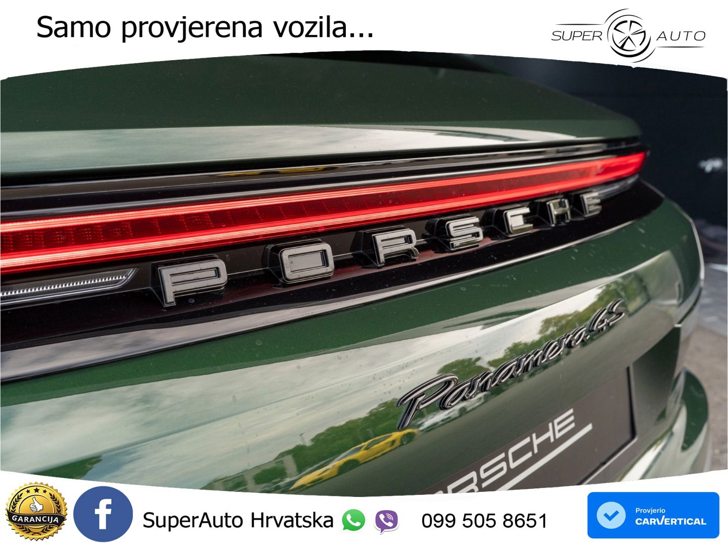 Porsche Panamera 4S 2.9 V6 (544 KS) E-Hybrid PDK ACC+HEAD+4xGR SJED+360+PANO
