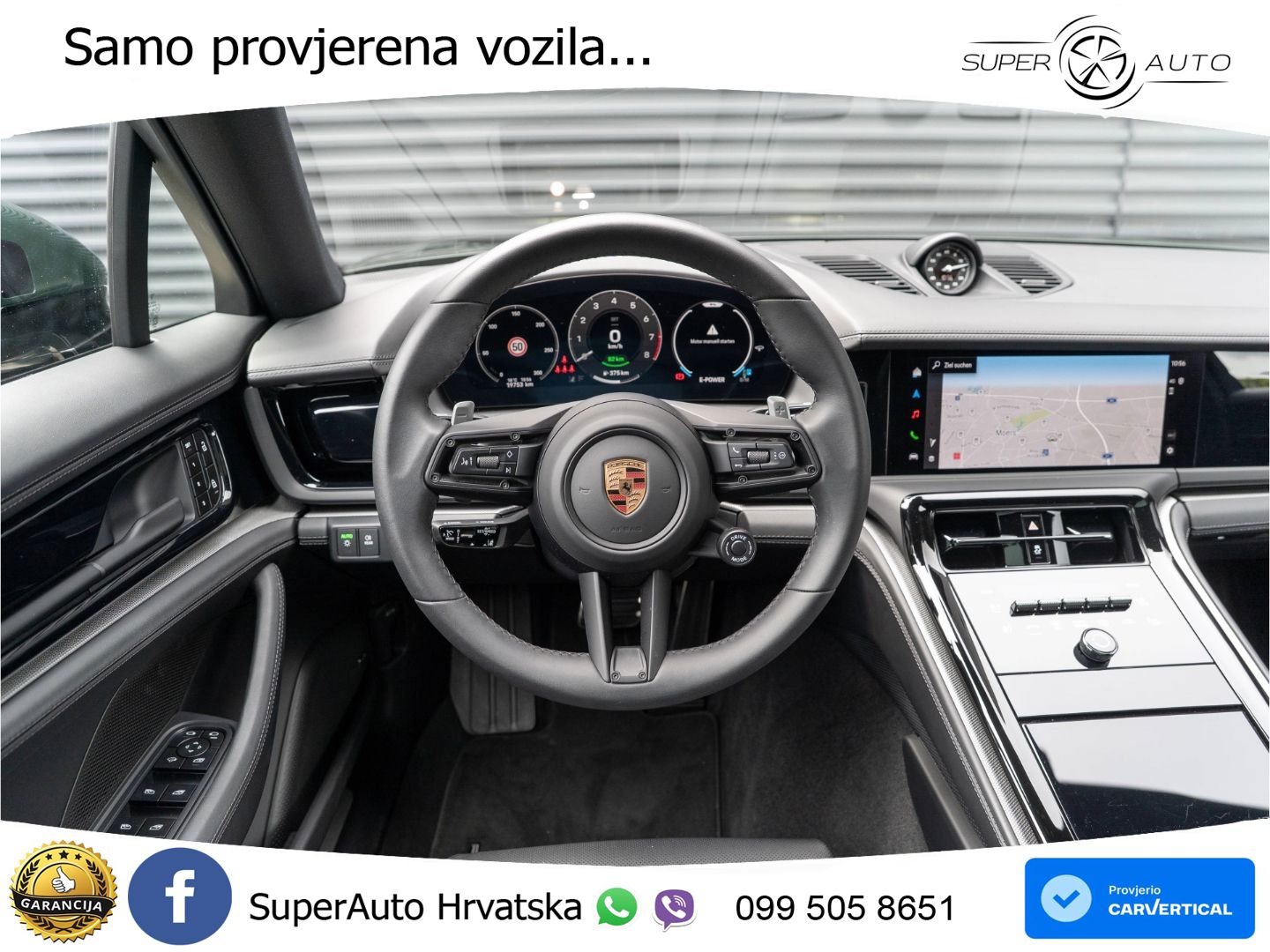 Porsche Panamera 4S 2.9 V6 (544 KS) E-Hybrid PDK ACC+HEAD+4xGR SJED+360+PANO