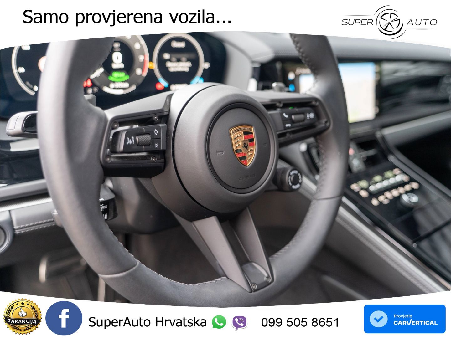 Porsche Panamera 4S 2.9 V6 (544 KS) E-Hybrid PDK ACC+HEAD+4xGR SJED+360+PANO