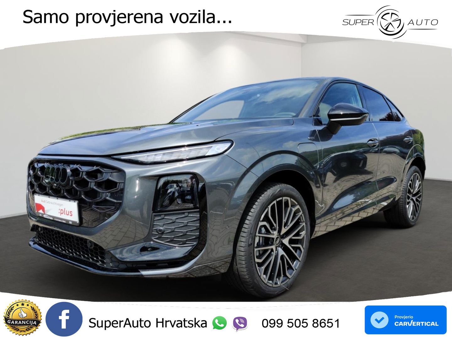 Audi Q3 Sportback 1.5 TFSIe (272 KS) S tronic S line LED+GR SJED+ACC