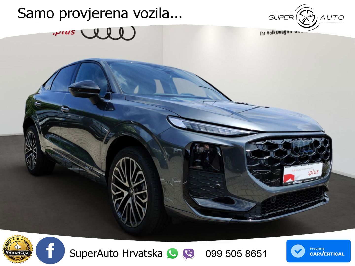 Audi Q3 Sportback 1.5 TFSIe (272 KS) S tronic S line LED+GR SJED+ACC