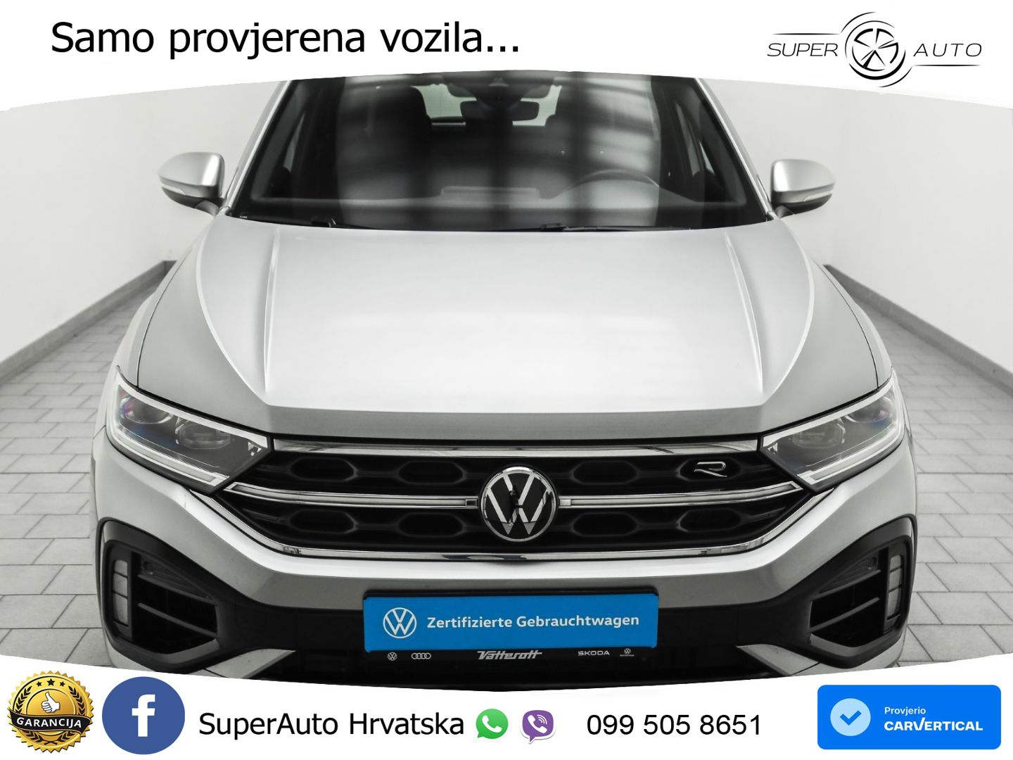 Volkswagen T-Roc I R 2.0 TSI (300 KS) OPF 4M DSG MATRIX+GR SJED+KAM