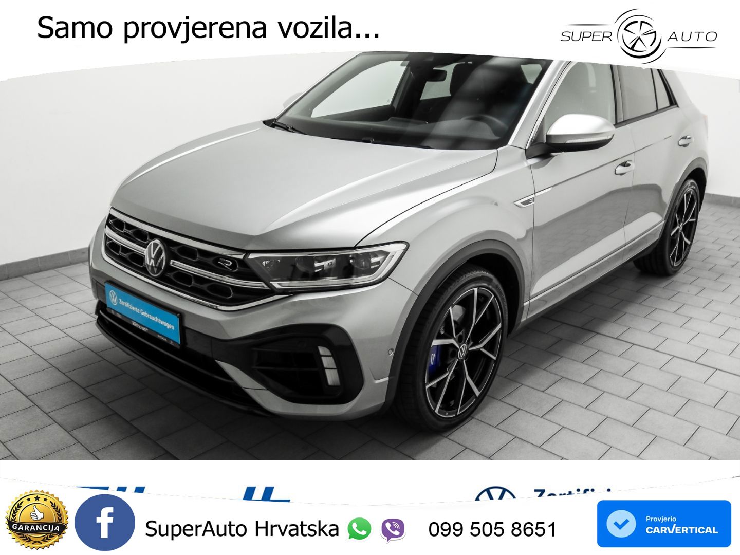 Volkswagen T-Roc I R 2.0 TSI (300 KS) OPF 4M DSG MATRIX+GR SJED+KAM