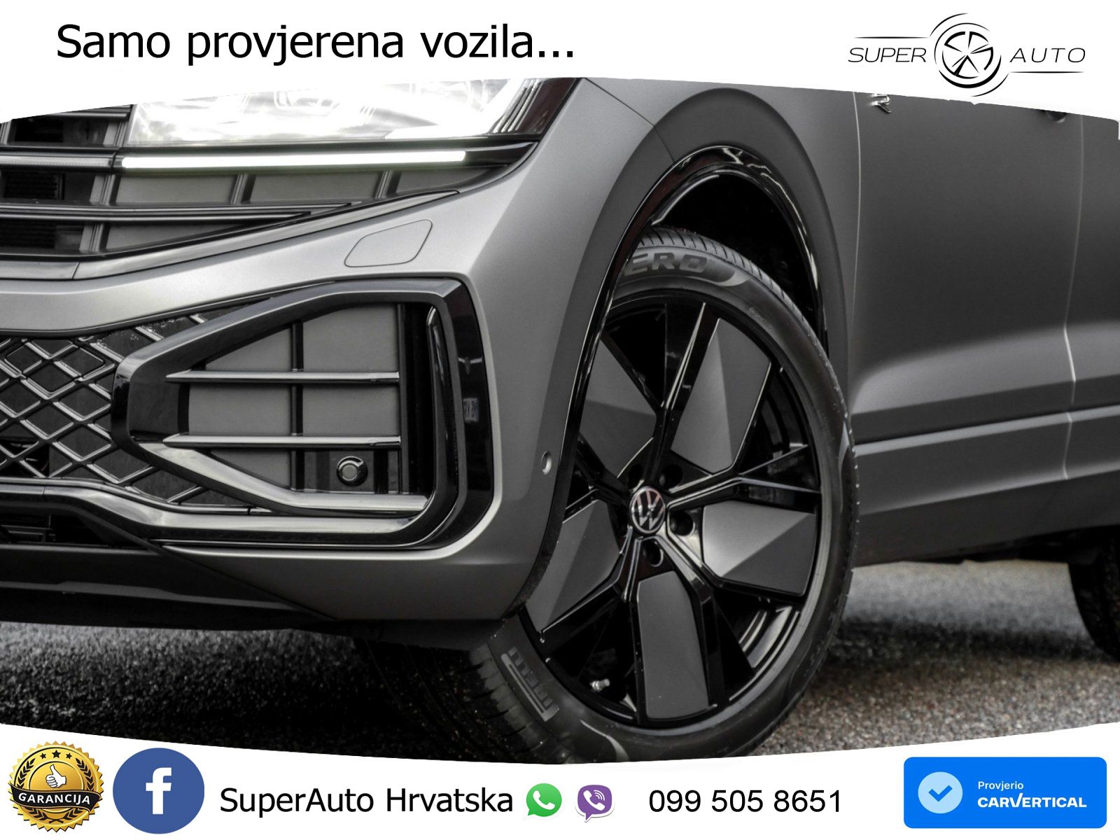 Volkswagen Touareg 3.0 V6 TDI (286 KS) 4MOTION Tiptronic ZRAČNI+ACC+GR SJED+KAM+PANO