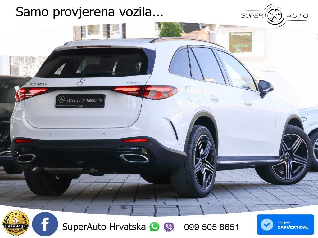 Mercedes GLC 200d (163 KS) 4MATIC 9G-TRONIC AMG ACC+GR SJED+360+PANO