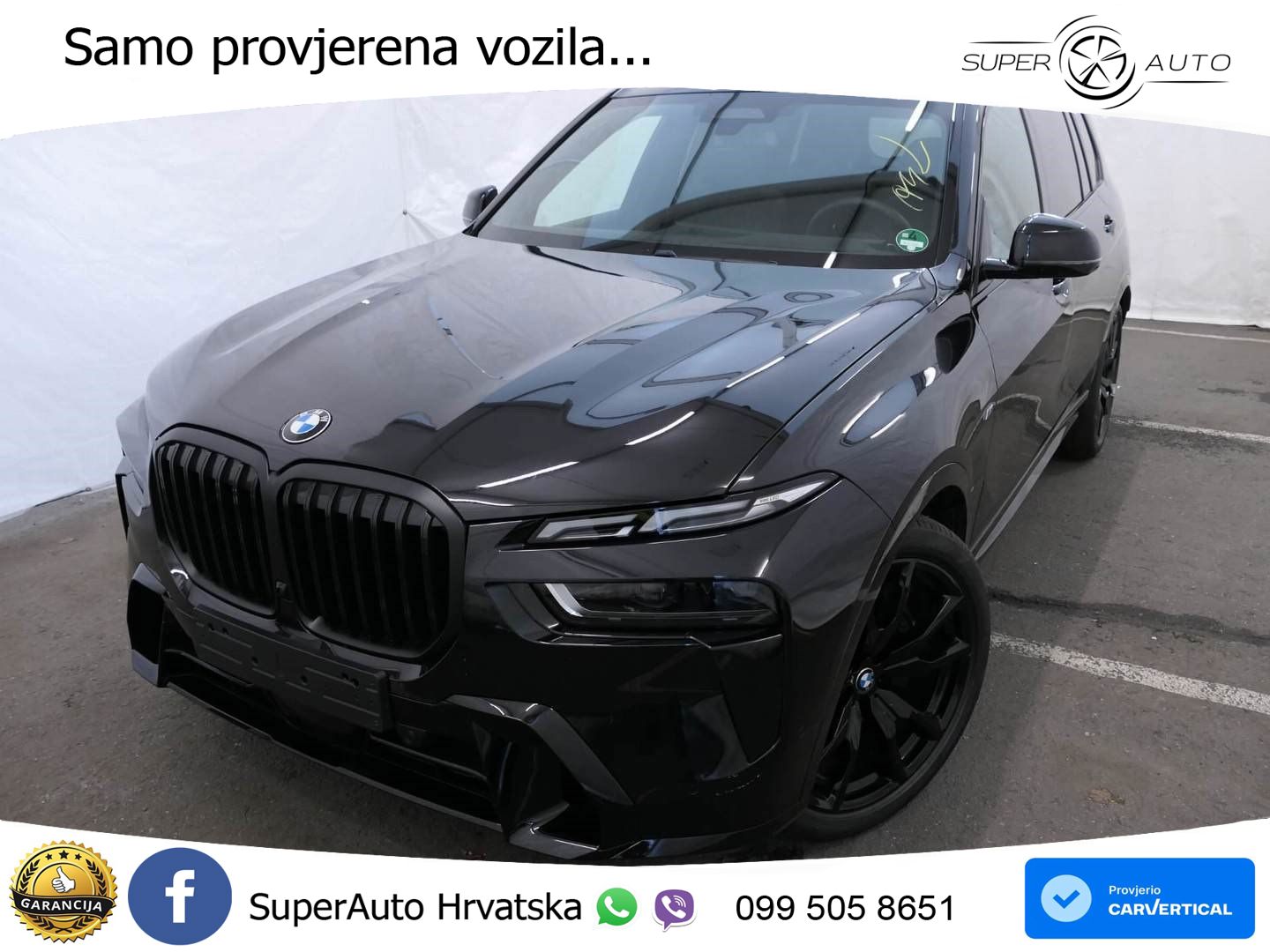 BMW X7 40d (352 KS) xDrive Steptronic M Sport ZRAČNI+ACC+GR SJED+KAM+PANO