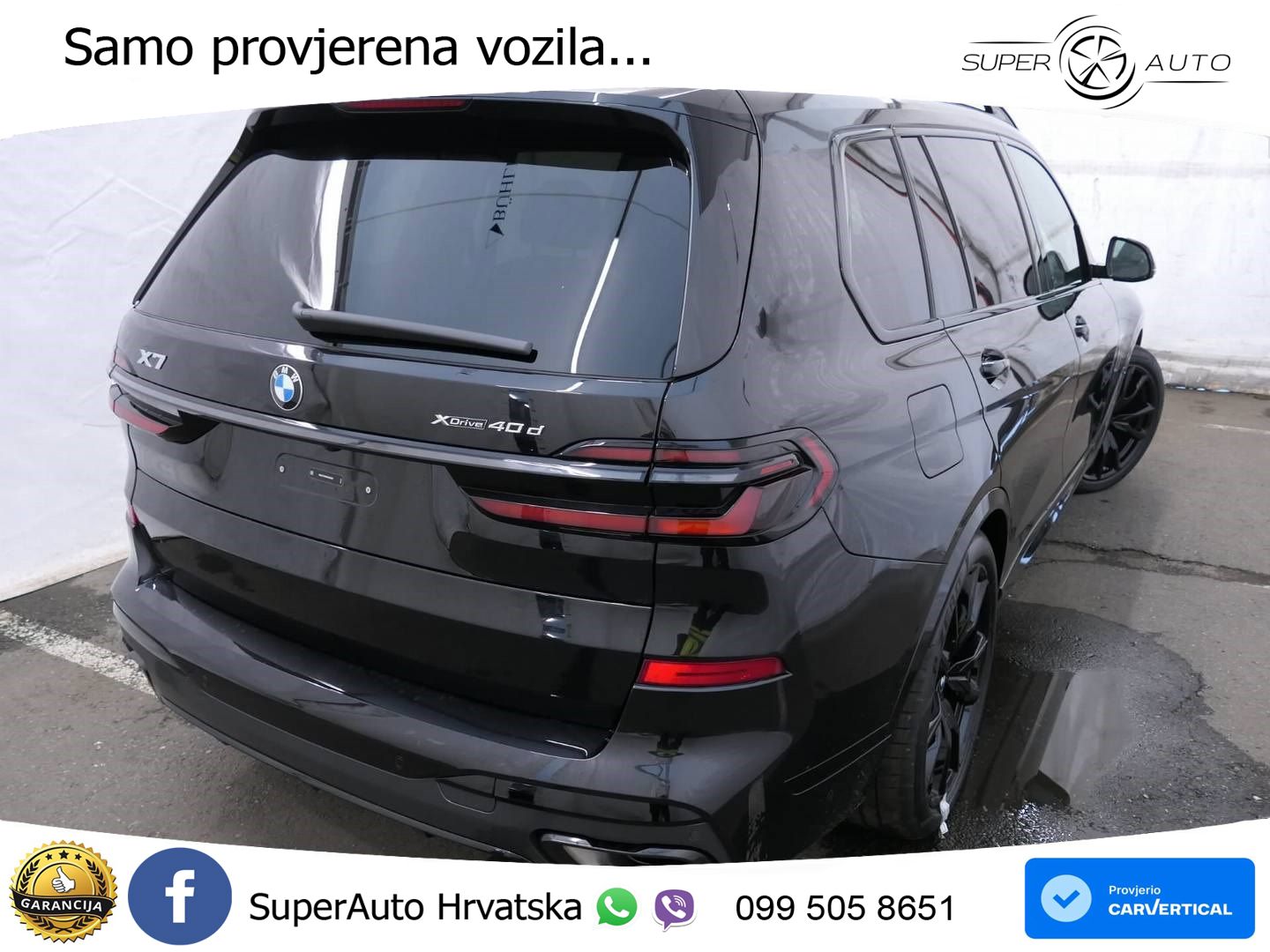 BMW X7 40d (352 KS) xDrive Steptronic M Sport ZRAČNI+ACC+GR SJED+KAM+PANO