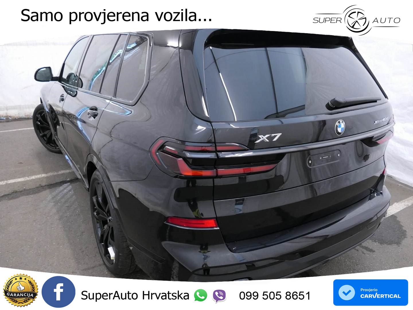 BMW X7 40d (352 KS) xDrive Steptronic M Sport ZRAČNI+ACC+GR SJED+KAM+PANO