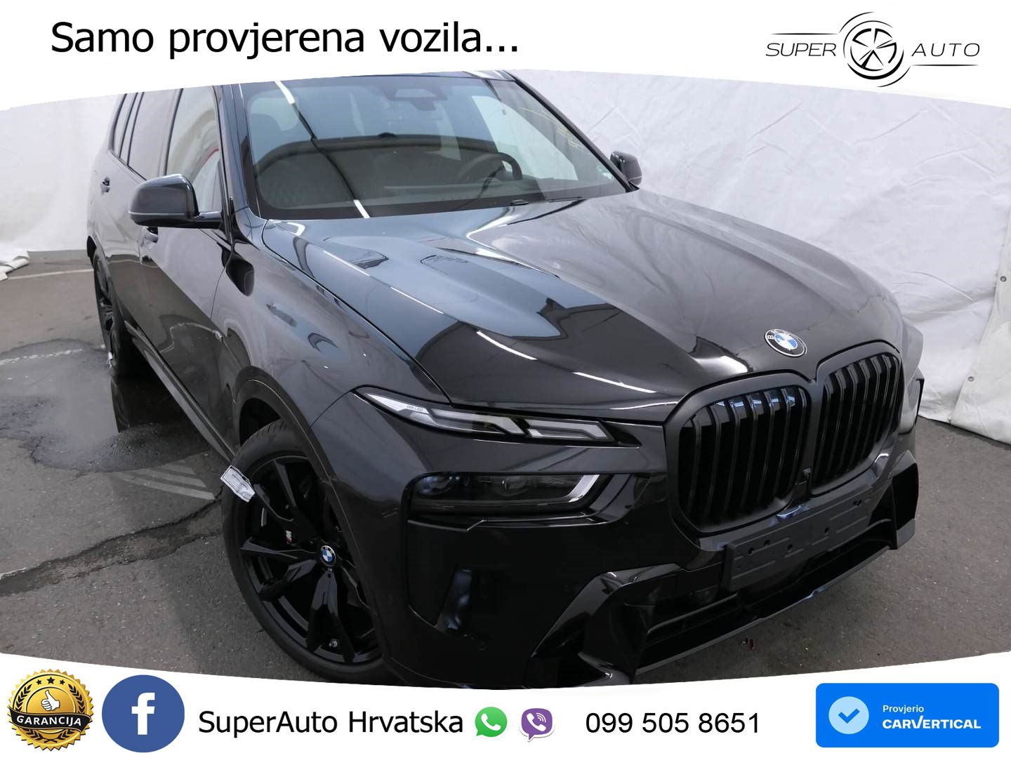 BMW X7 40d (352 KS) xDrive Steptronic M Sport ZRAČNI+ACC+GR SJED+KAM+PANO