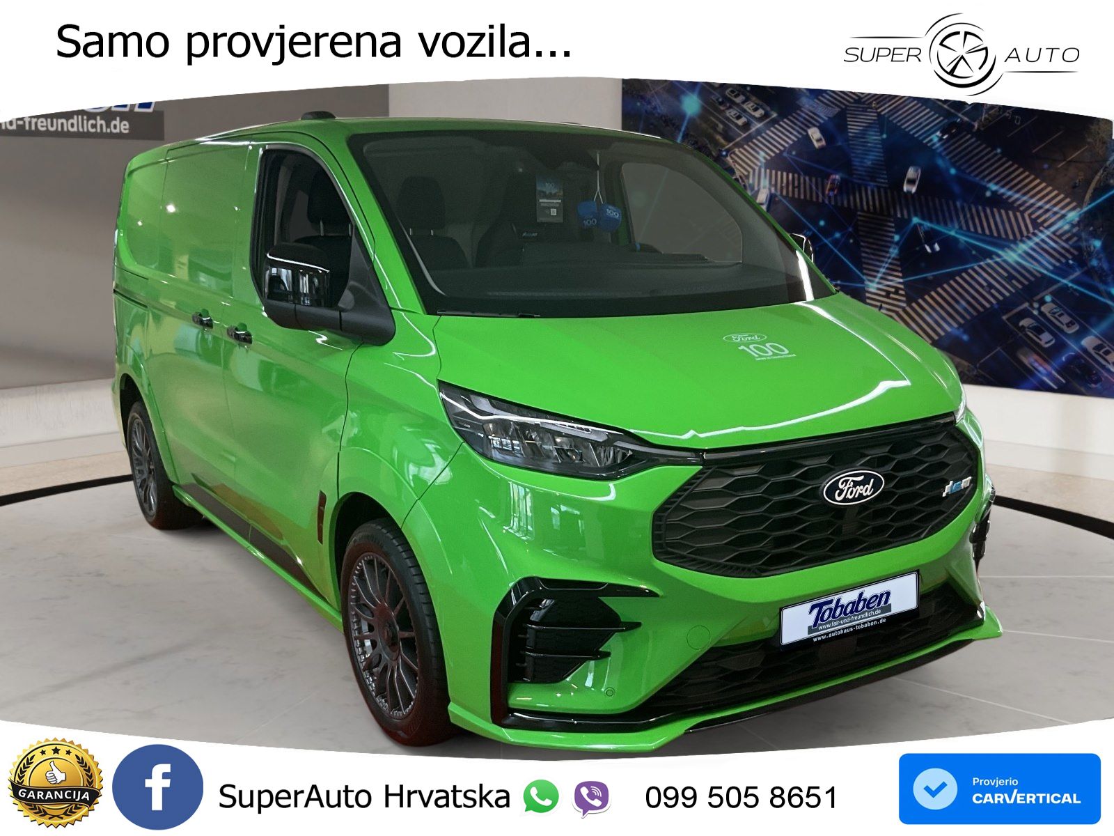 Ford Transit Custom MS-RT Kasten MS-RT LED+AHK+Shz. 170 KS