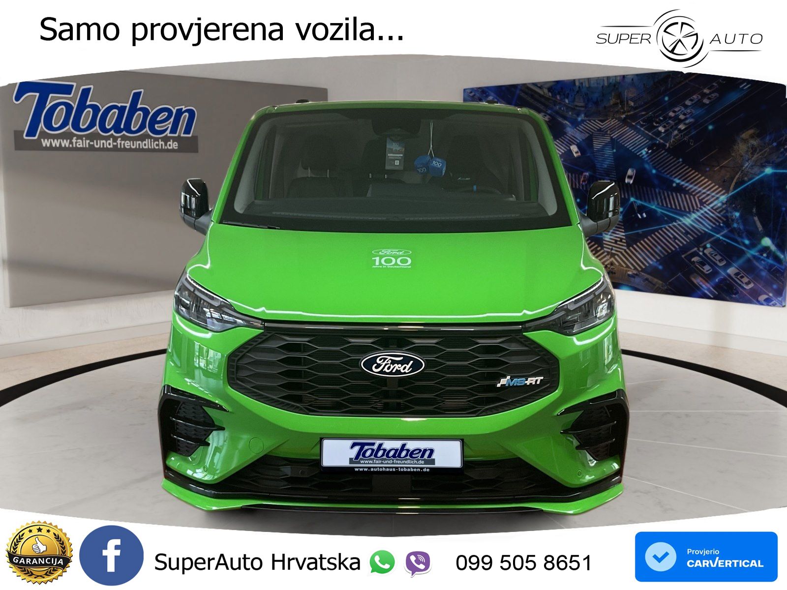 Ford Transit Custom MS-RT Kasten MS-RT LED+AHK+Shz. 170 KS