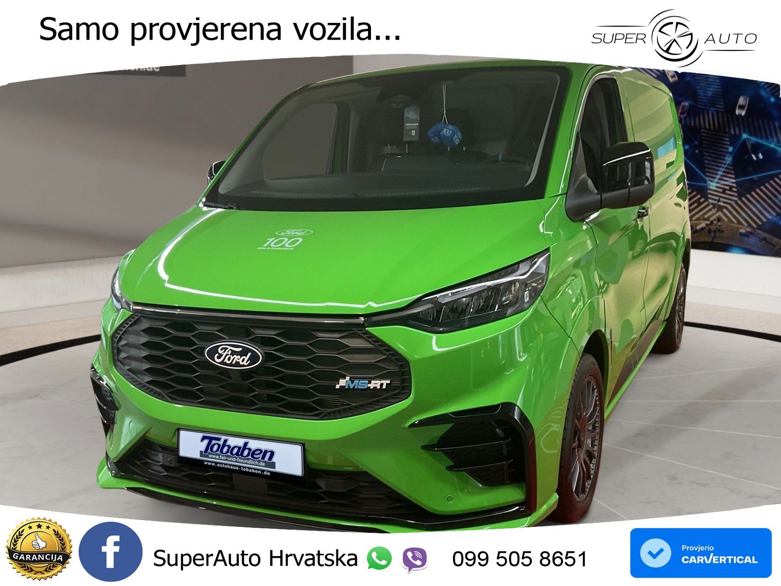 Ford Transit Custom MS-RT Kasten MS-RT LED+AHK+Shz. 170 KS