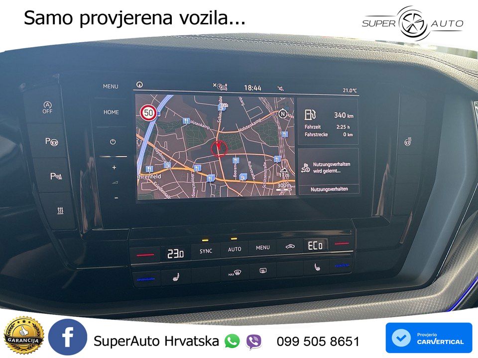 Volkswagen Touareg 3.0 V6 TDI (286 KS) 4MOTION Tiptronic R-Line ZRAČNI+ACC+GR SJED+KAM