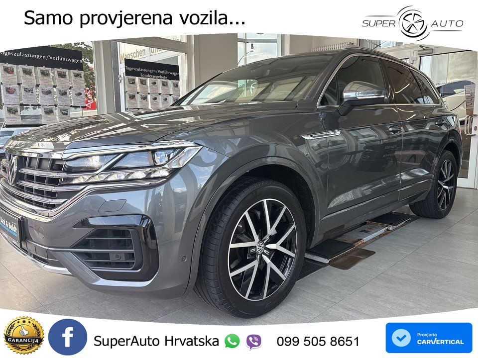 Volkswagen Touareg 3.0 V6 TDI (286 KS) 4MOTION Tiptronic R-Line ZRAČNI+ACC+GR SJED+KAM