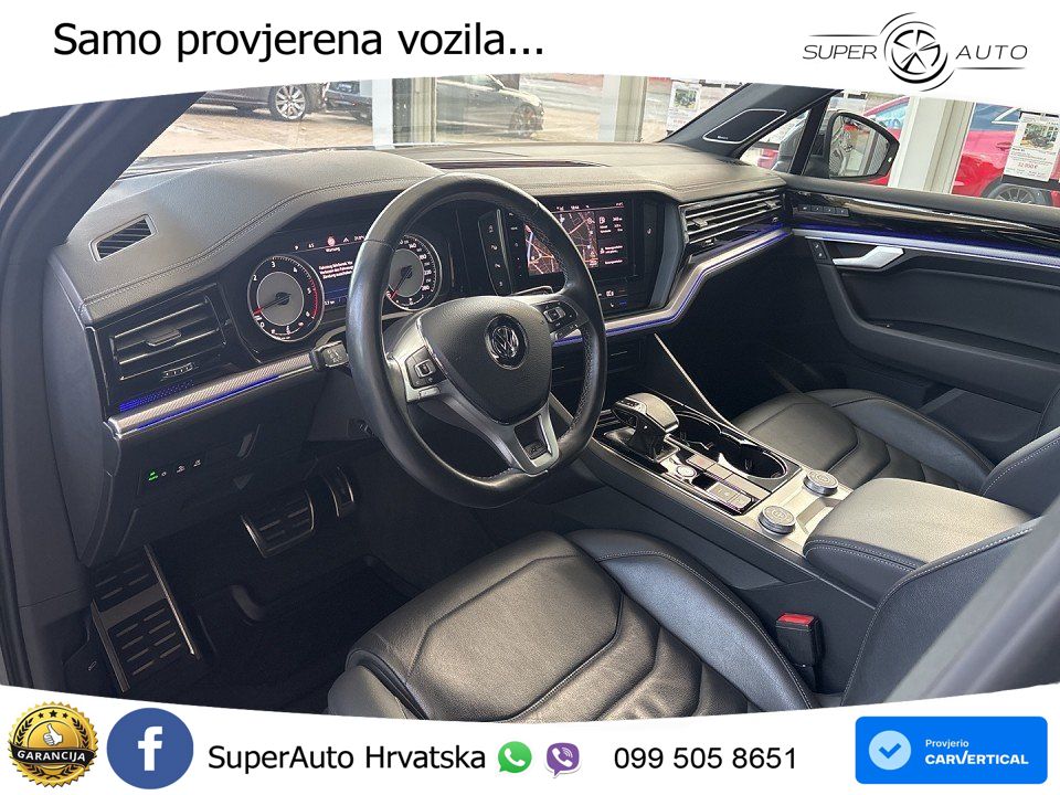 Volkswagen Touareg 3.0 V6 TDI (286 KS) 4MOTION Tiptronic R-Line ZRAČNI+ACC+GR SJED+KAM