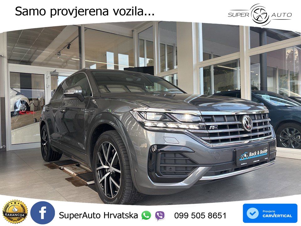 Volkswagen Touareg 3.0 V6 TDI (286 KS) 4MOTION Tiptronic R-Line ZRAČNI+ACC+GR SJED+KAM