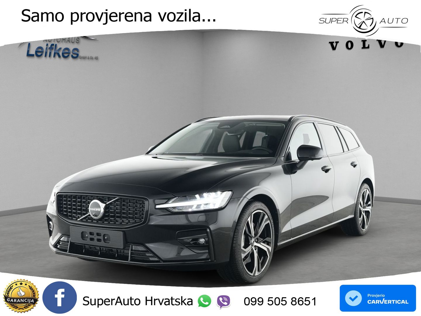Volvo V60 2.0 B4 Benzin DCT LED+GR SJED+ACC