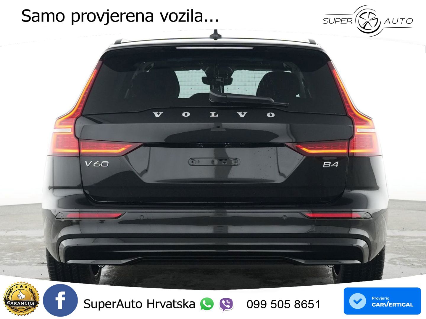 Volvo V60 2.0 B4 Benzin DCT LED+GR SJED+ACC