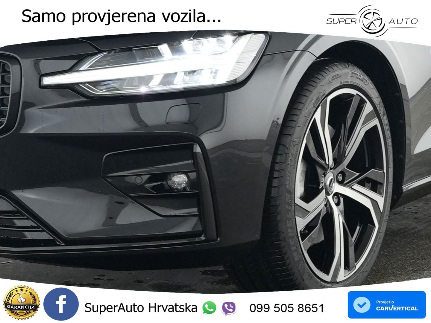 Volvo V60 2.0 B4 Benzin DCT LED+GR SJED+ACC