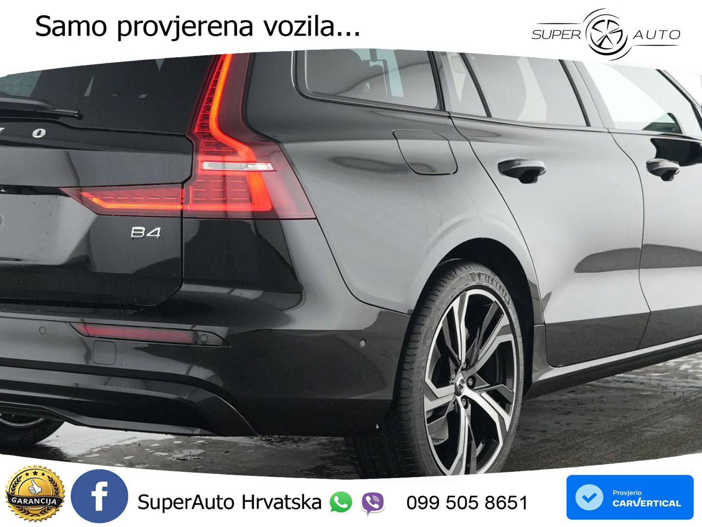 Volvo V60 2.0 B4 Benzin DCT LED+GR SJED+ACC