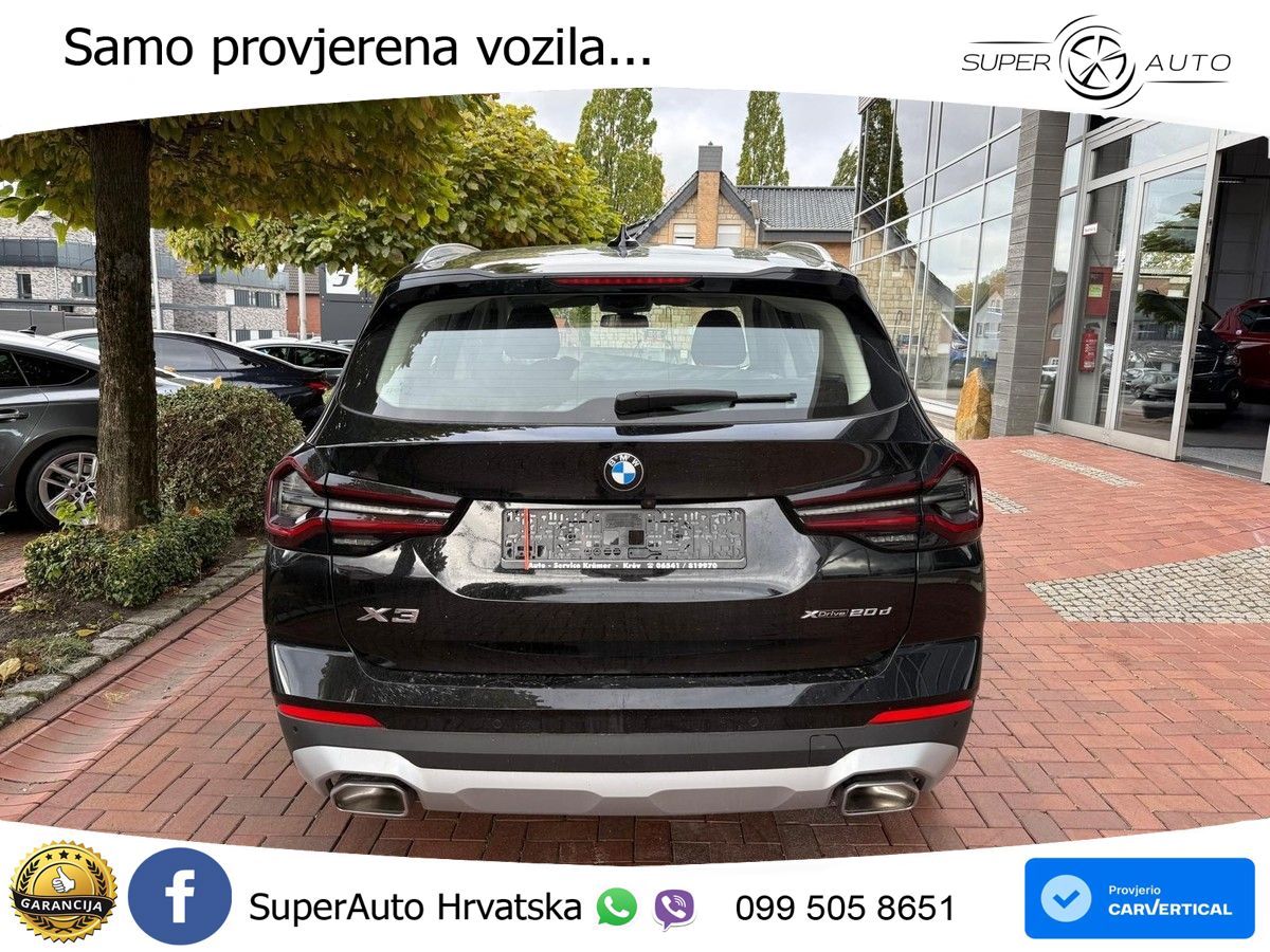 BMW X3 20d xDrive Steptronic LED+GR SJED+ACC