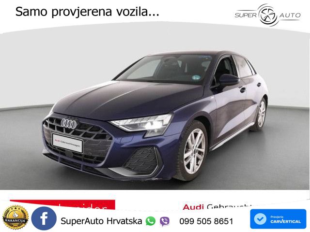 Audi A3 35 TFSI (150 KS) S tronic S line LED+GR SJED+ACC