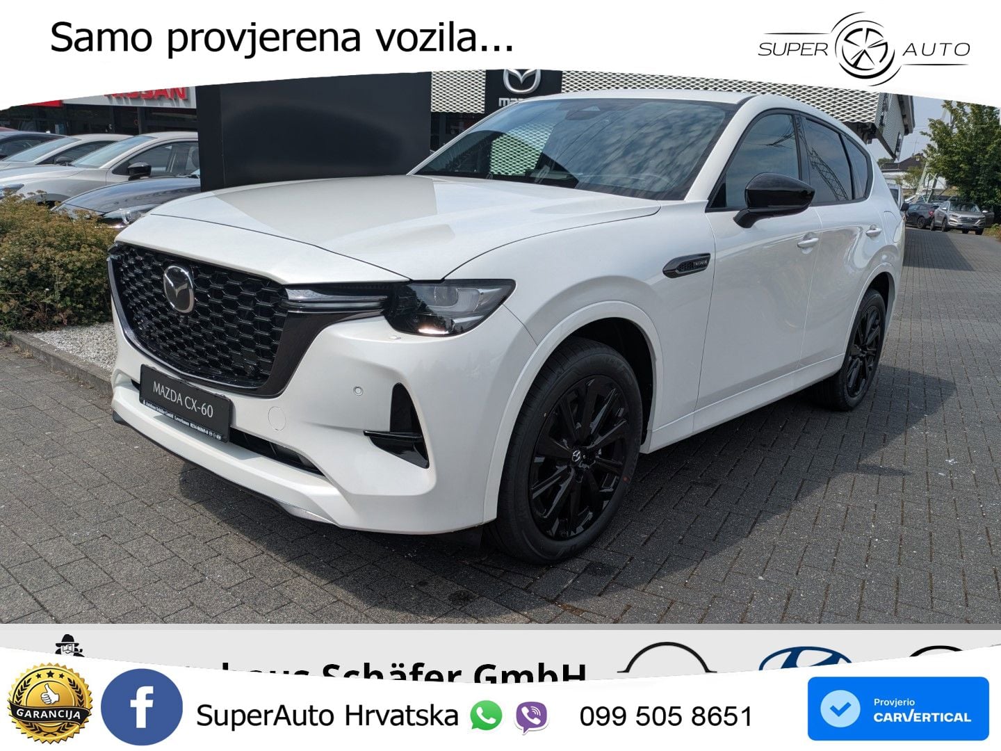 Mazda CX-60 3.3 e-Skyactiv D (254 KS) AWD Automatic LED+GR SJED+ACC