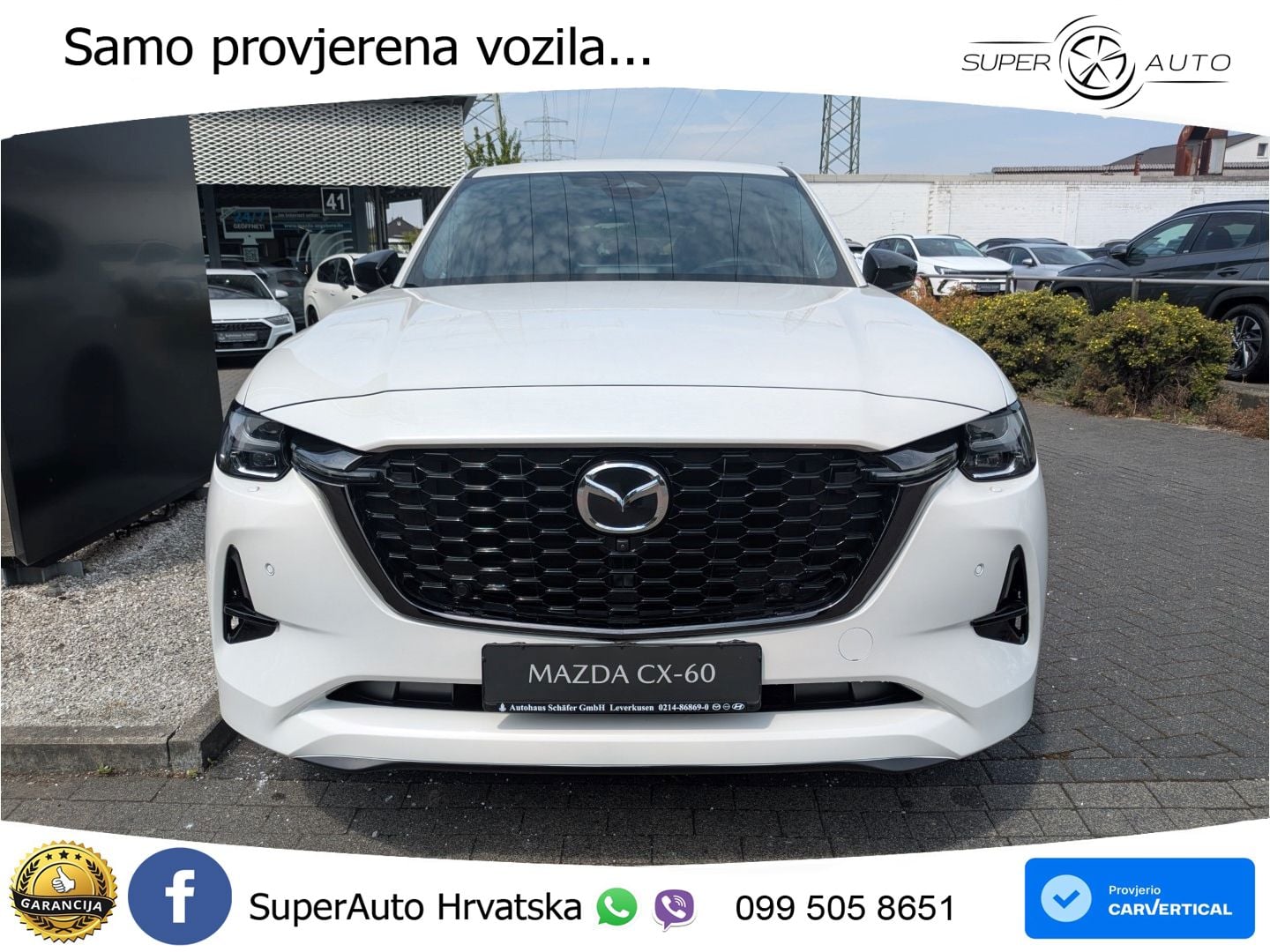 Mazda CX-60 3.3 e-Skyactiv D (254 KS) AWD Automatic LED+GR SJED+ACC