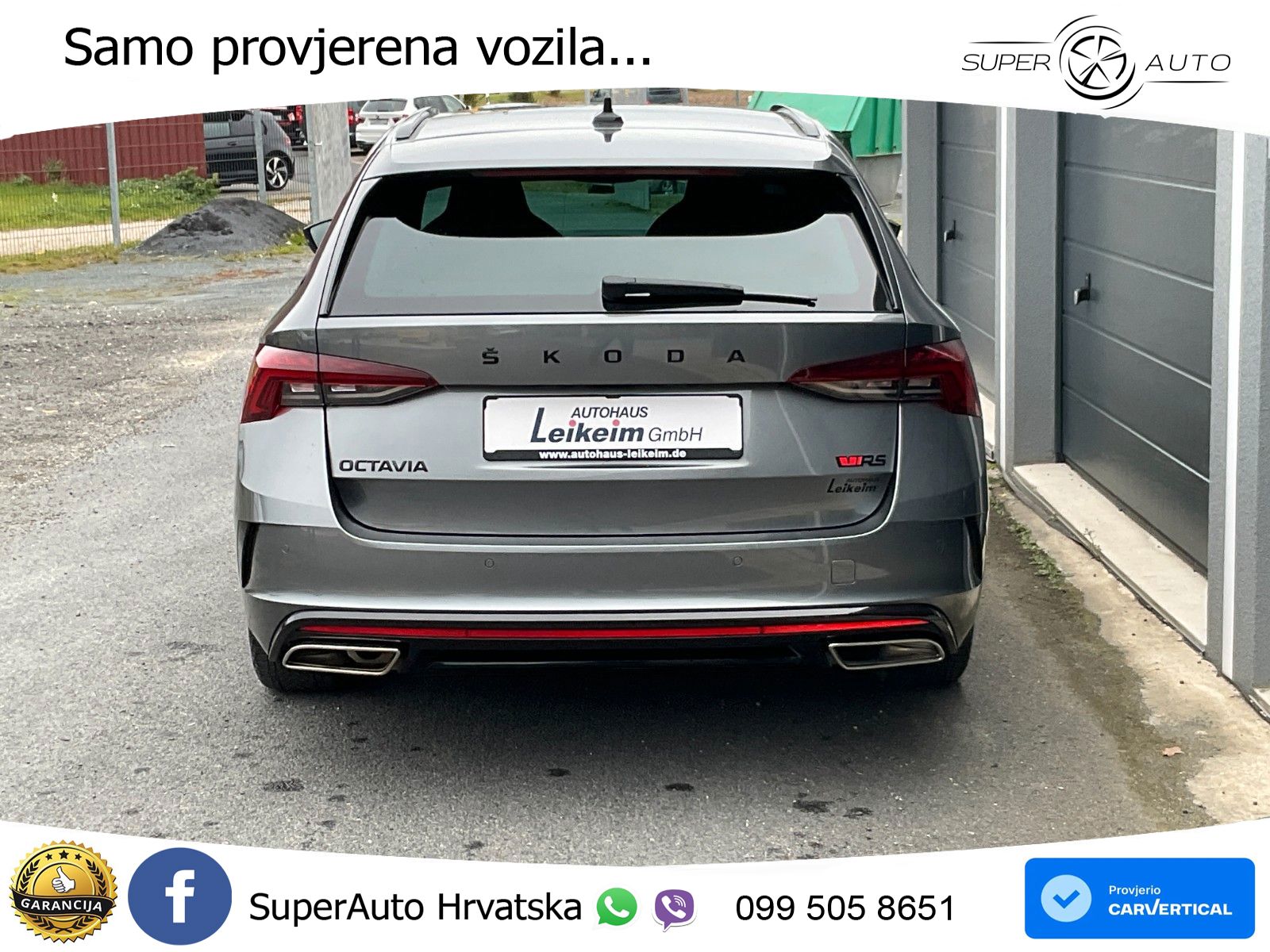 Škoda Octavia Combi RS 2.0 TDI (200 KS) 4x4 DSG