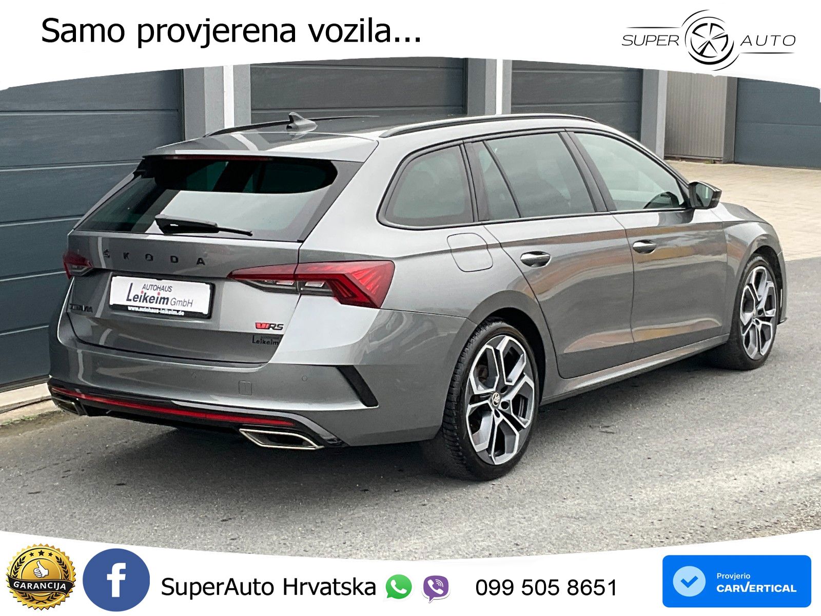 Škoda Octavia Combi RS 2.0 TDI (200 KS) 4x4 DSG