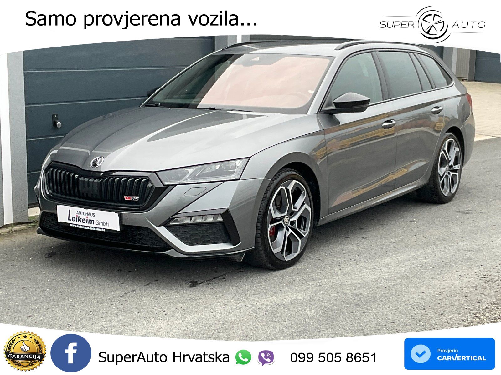 Škoda Octavia Combi RS 2.0 TDI (200 KS) 4x4 DSG