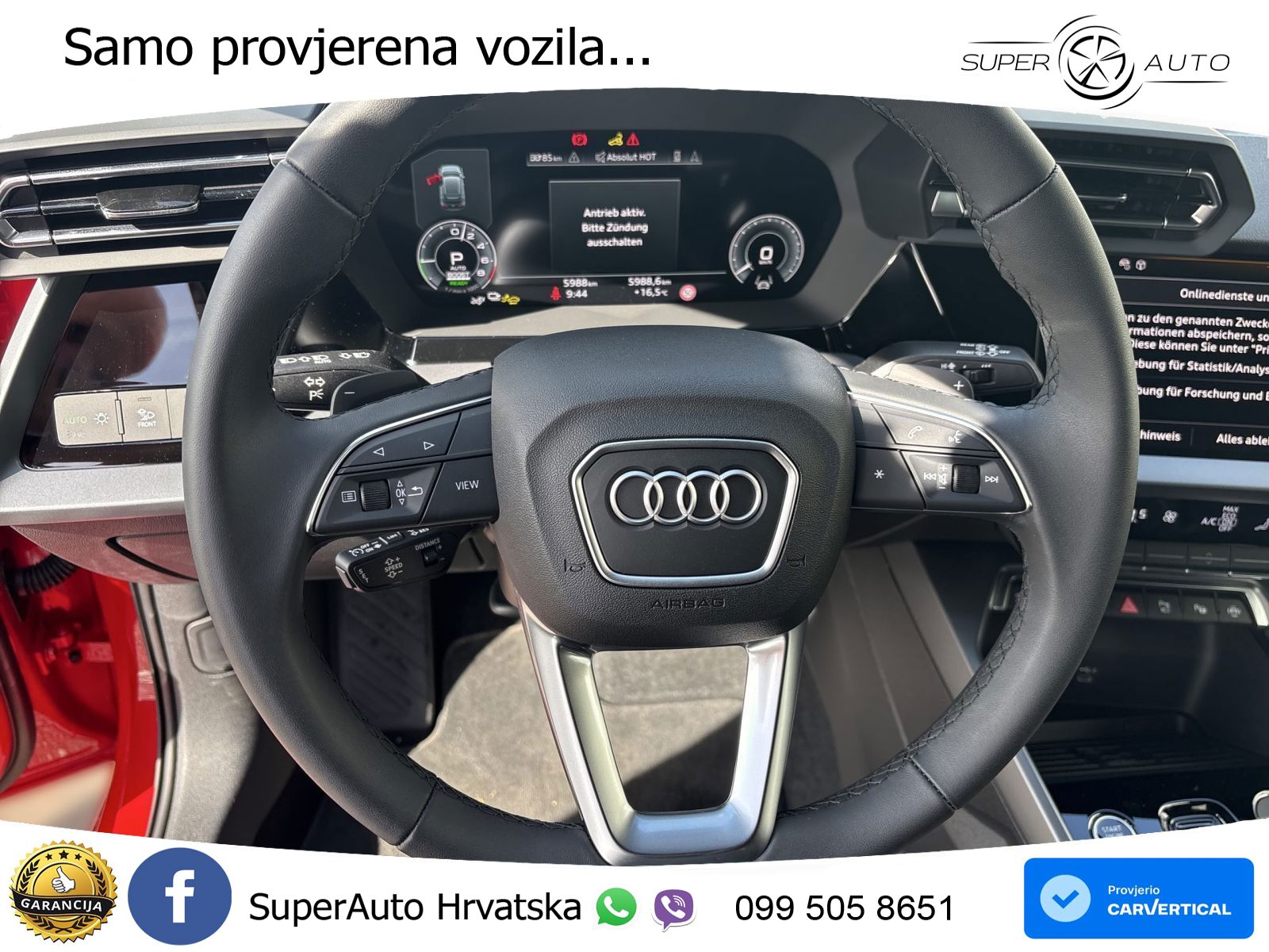 Audi A3 40 TFSIe (204 KS) S tronic advanced LED+GR SJED+ACC