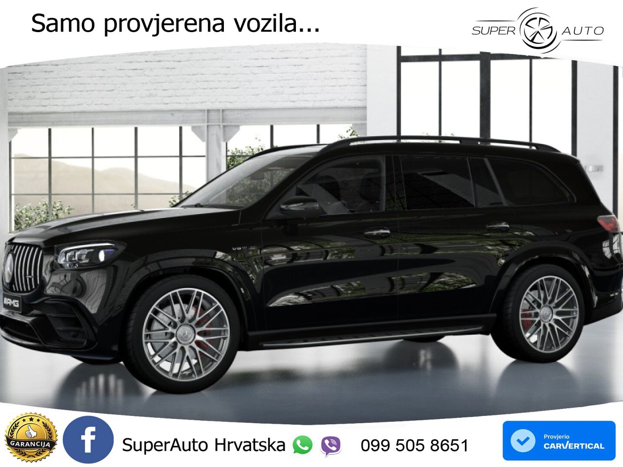 Mercedes-Benz GLS AMG GLS 63 V8 EQ Boost 4MATIC+ AMG SPEEDSHIFT TCT 9G LED+GR SJED+ACC