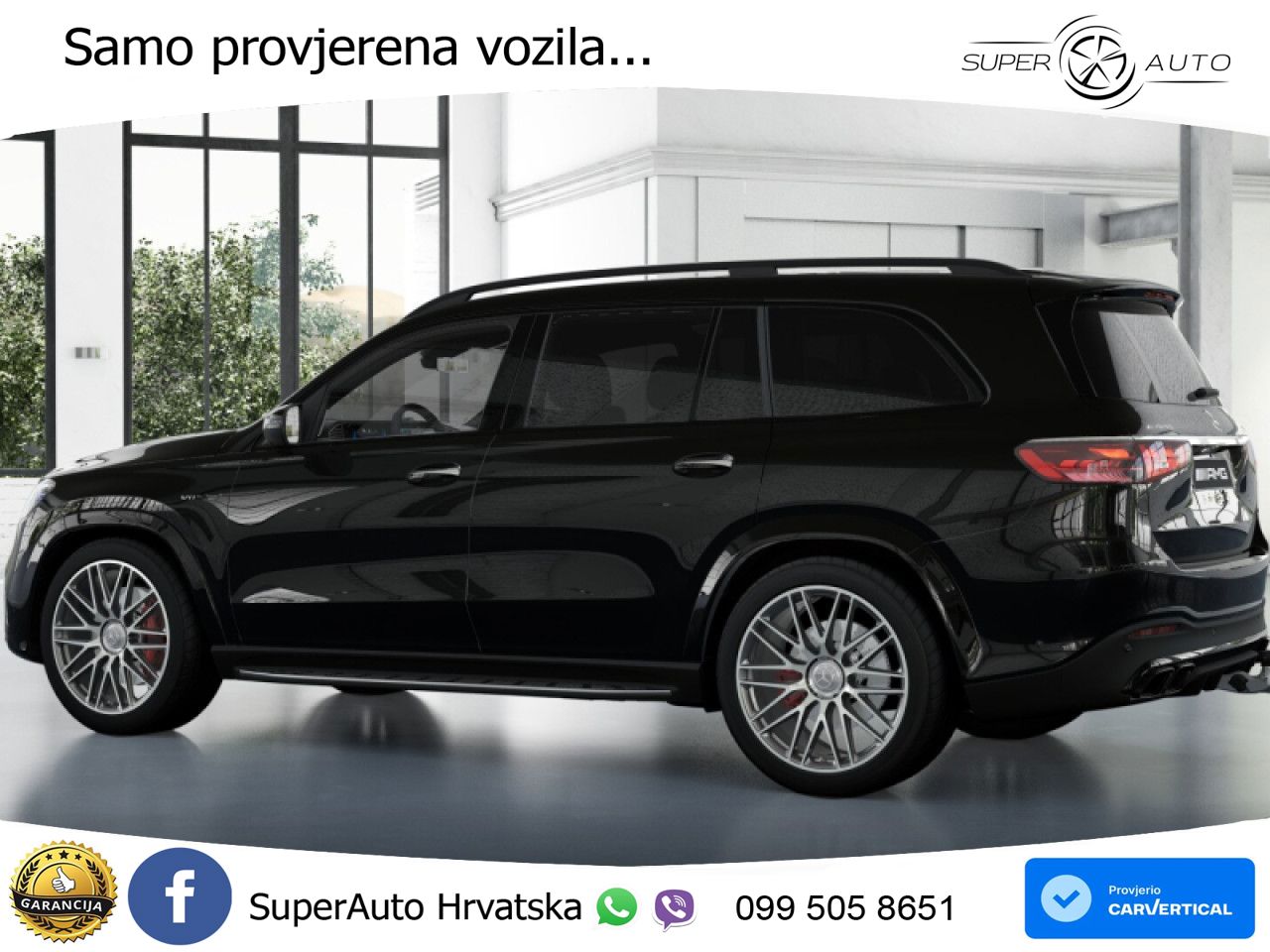 Mercedes-Benz GLS AMG GLS 63 V8 EQ Boost 4MATIC+ AMG SPEEDSHIFT TCT 9G LED+GR SJED+ACC