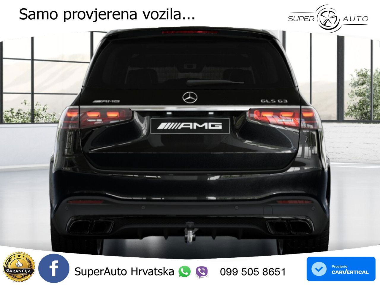 Mercedes-Benz GLS AMG GLS 63 V8 EQ Boost 4MATIC+ AMG SPEEDSHIFT TCT 9G LED+GR SJED+ACC