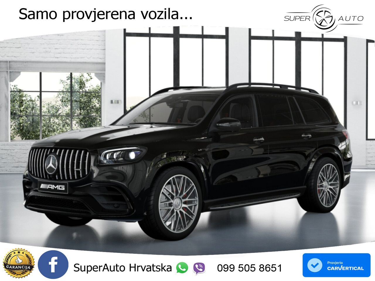 Mercedes-Benz GLS AMG GLS 63 V8 EQ Boost 4MATIC+ AMG SPEEDSHIFT TCT 9G LED+GR SJED+ACC