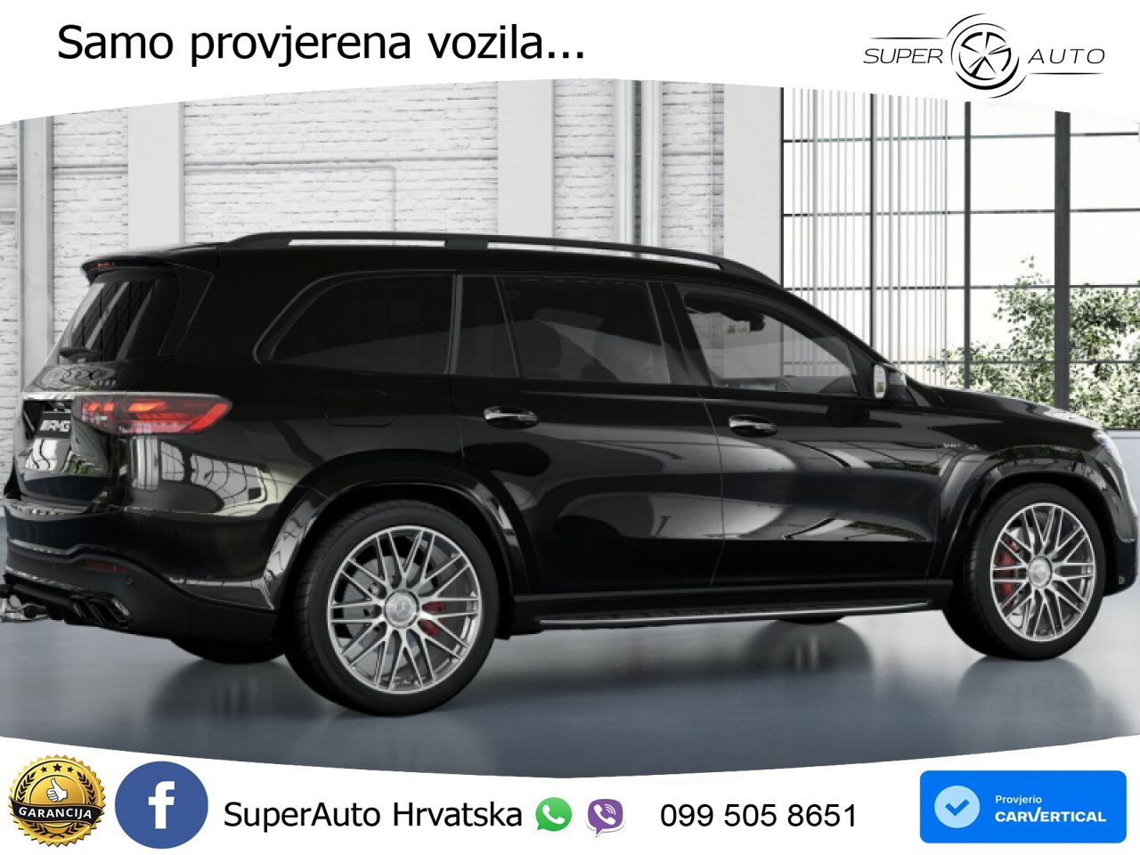 Mercedes-Benz GLS AMG GLS 63 V8 EQ Boost 4MATIC+ AMG SPEEDSHIFT TCT 9G LED+GR SJED+ACC