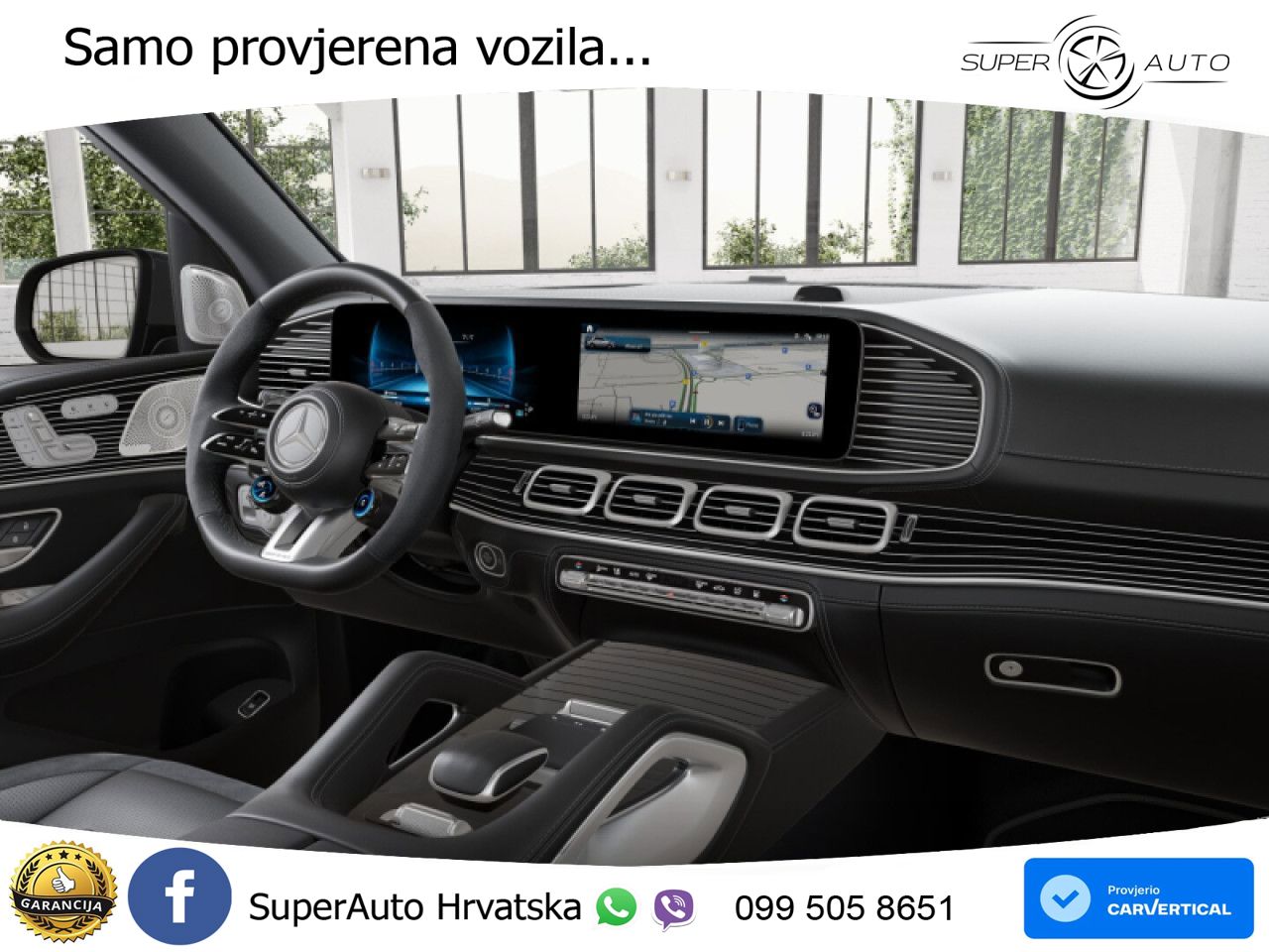 Mercedes-Benz GLS AMG GLS 63 V8 EQ Boost 4MATIC+ AMG SPEEDSHIFT TCT 9G LED+GR SJED+ACC
