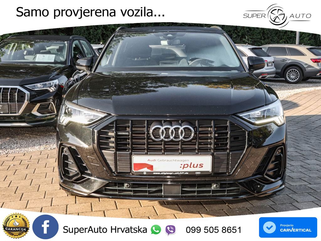 Audi Q3 40 TFSI (190 KS) quattro S tronic S line LED+GR SJED+ACC