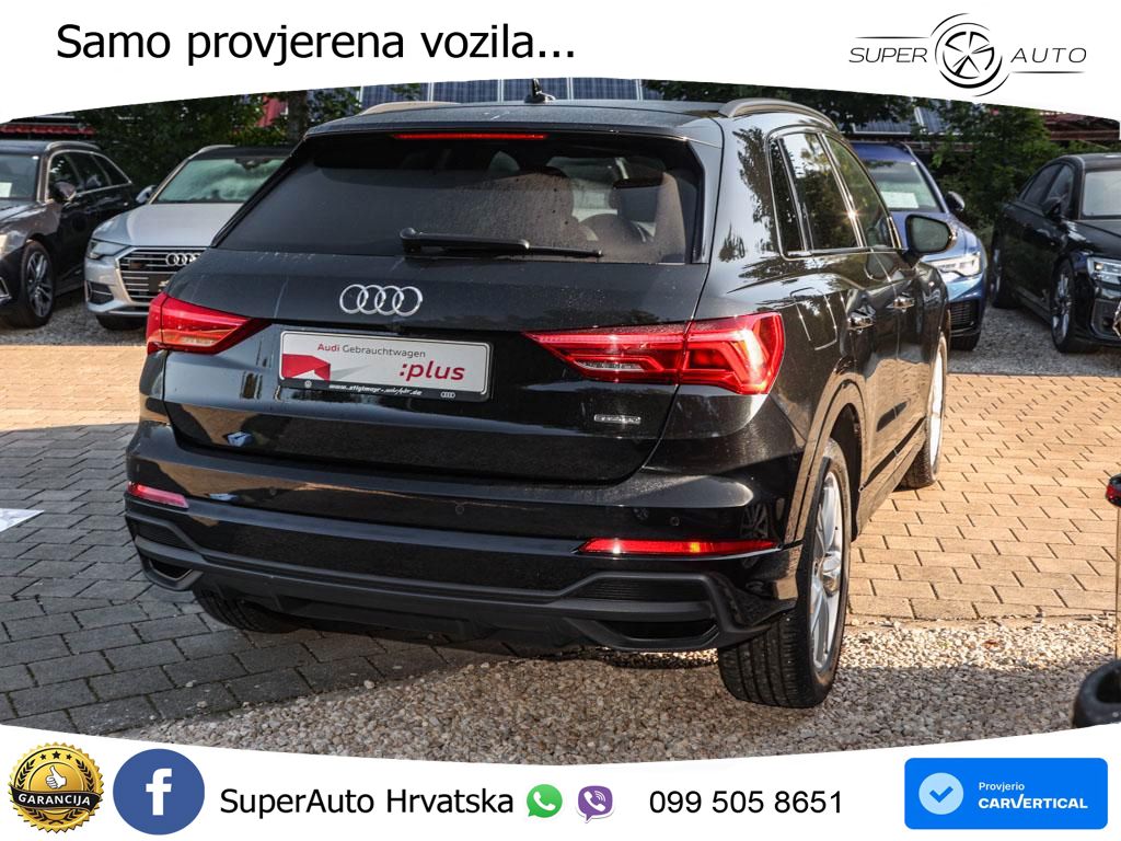 Audi Q3 40 TFSI (190 KS) quattro S tronic S line LED+GR SJED+ACC