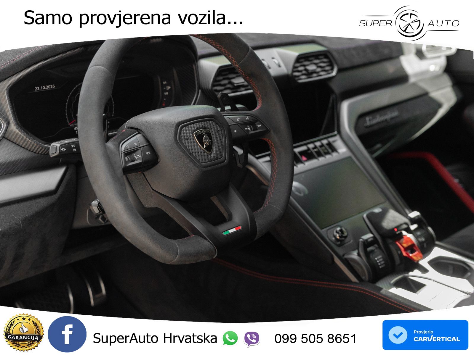 Lamborghini Urus S 4.0 V8 (666 KS) 4WD Automatic LED+GR SJED+ACC