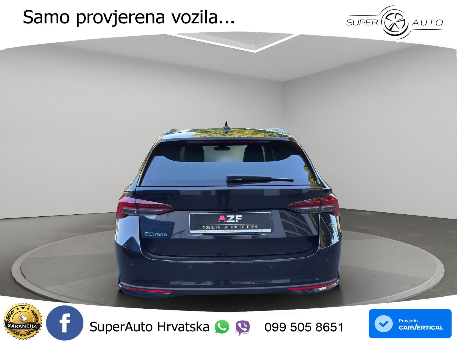 Škoda Octavia Combi 1.5 TSI (116 KS) DSG Selection LED+GR SJED+ACC