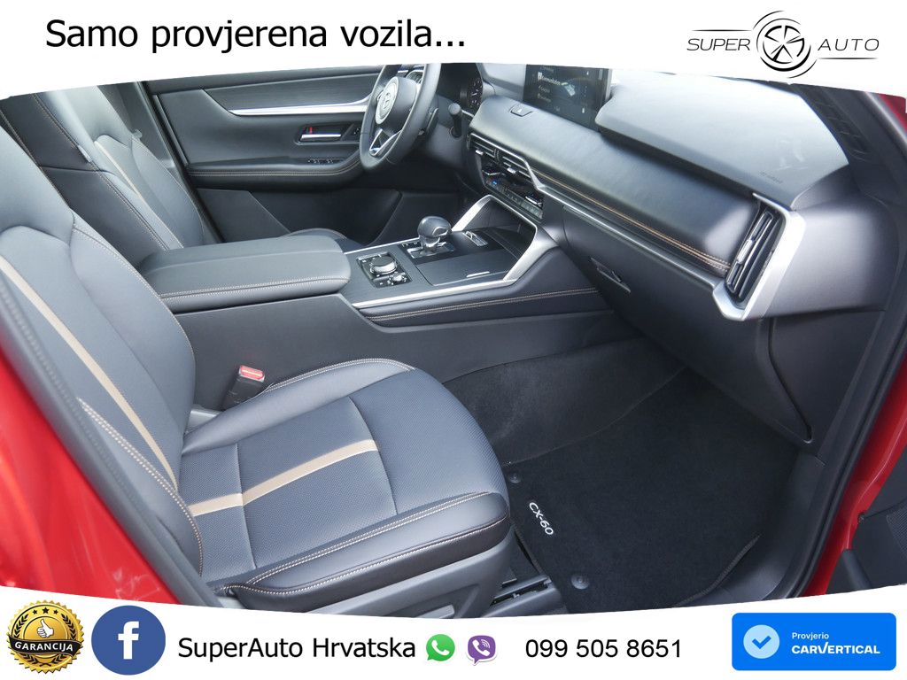 Mazda CX-60 3.3 e-Skyactiv D (254 KS) AWD Automatic LED+GR SJED+ACC
